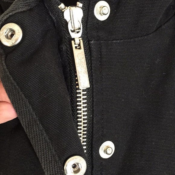 Levis black denim ladies jacket - Picture 3 of 11